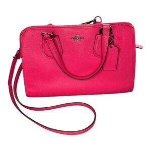 Coach pink ruby mini sage Carryall purse handbag crossbody spring summer